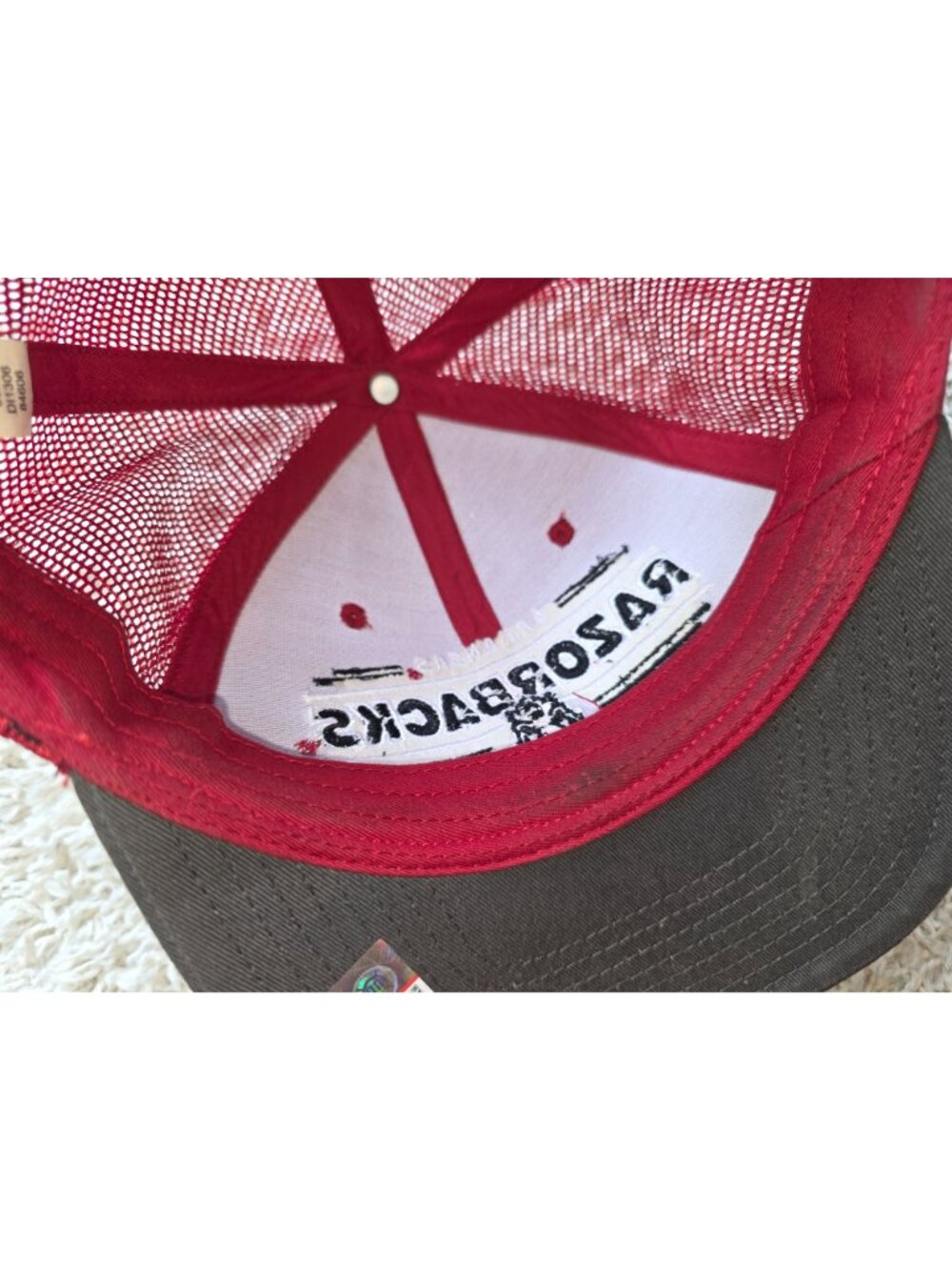 Arkansas Razorbacks Captivating Snap Back Hat - Picture 6 of 7